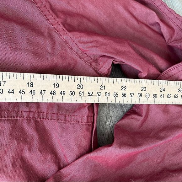 NAKETANO Half Zip Hooded Jacket Bordo Size Womens Small - Picture 8 of 15